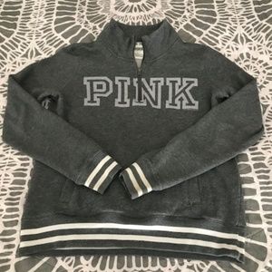 Victoria's Secret PINK Quarter Zip Pullover